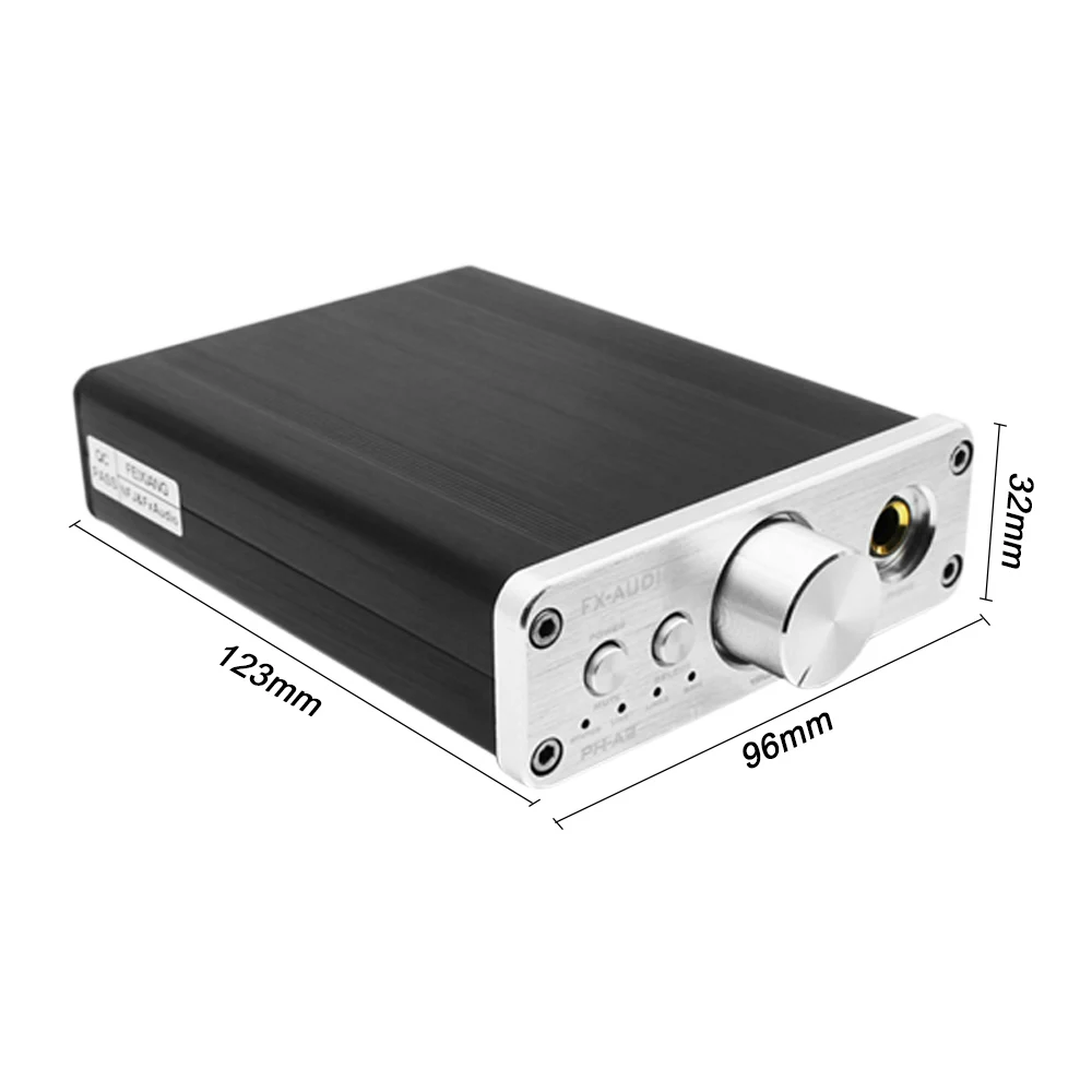Профессиональный усилитель для наушников Портативный Настольный HiFi DAC аудио усилитель для наушников 3,5 мм RCA вход, DAC PH-A2 усилитель