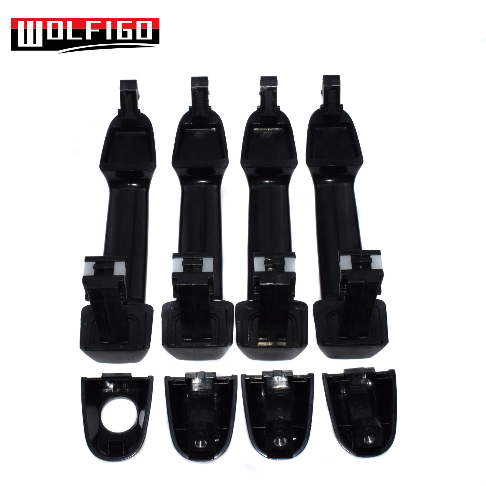 WOLFIGO наружные дверные ручки для 2007-2012 hyundai Elantra передние и задние 826512H000, 826512H000CA, 826612H000 Новые