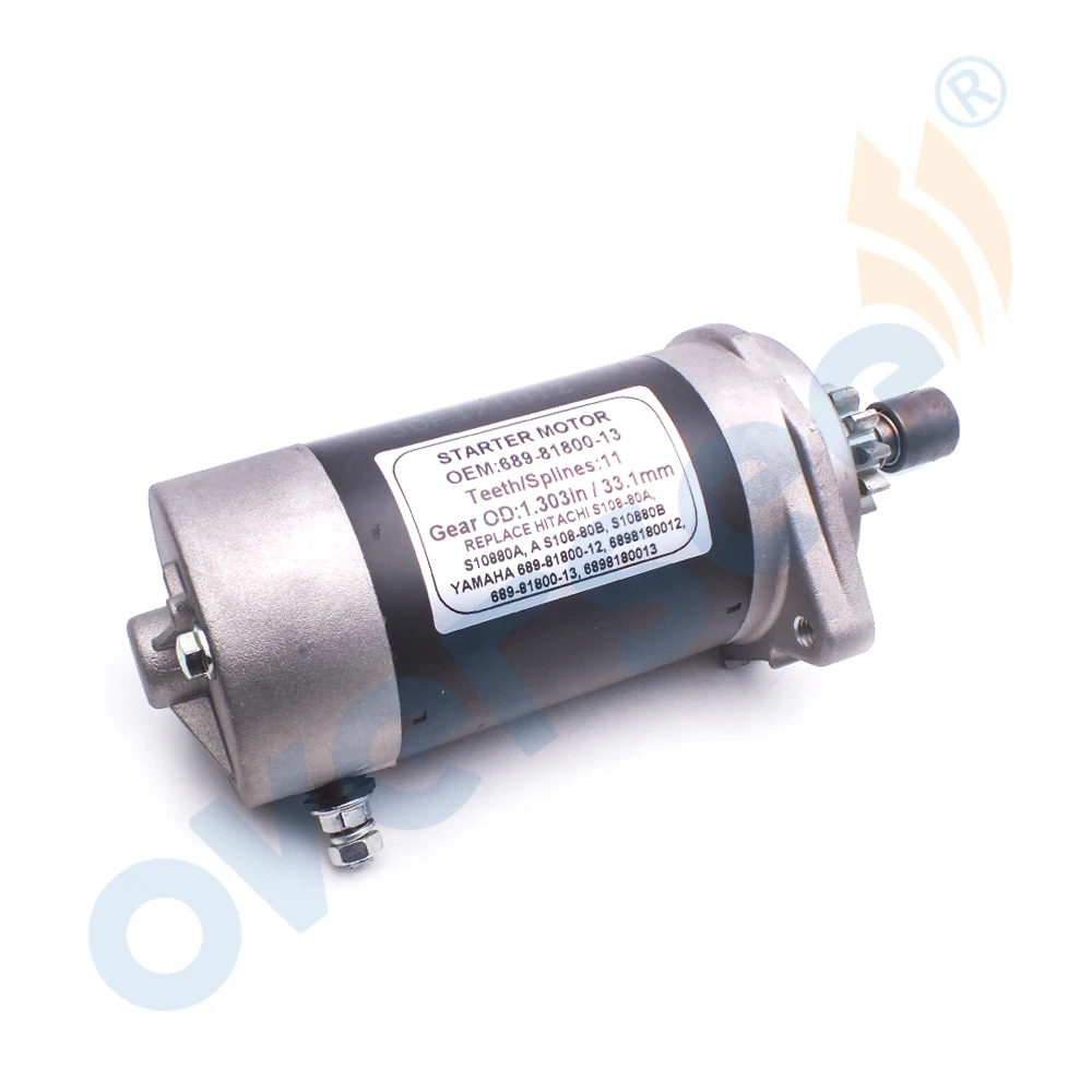 689-81800 лодочный мотор стартера для YAMAHA подвесной 25HP 30HP 689-81800-13, 689-81800-12 61T 61N 695 69S 61N-81800