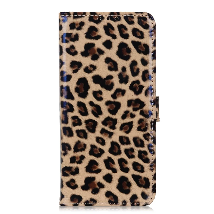 

Fashion Leopard Leather Cover Case for Huawei P30 Lite P40 Pro Psmart + 2019 2020 Handmade for Girls Women Fundas Coque
