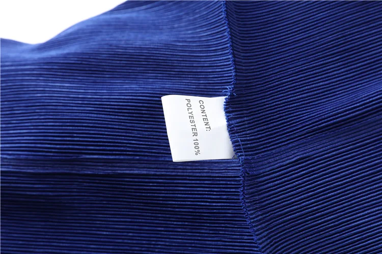 Осень Для женщин модные плиссированные платья Issey Miyake оригинальные бисером высокое качество гибкость большой Размеры платье для Для женщин