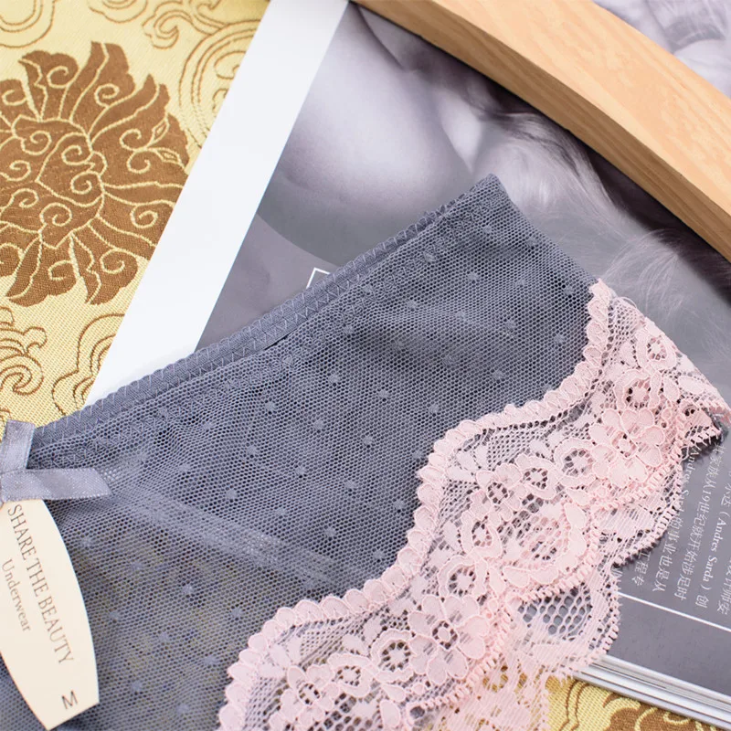 Лидер продаж сексуальное женское хлопковое кружевное бесшовное нижнее белье