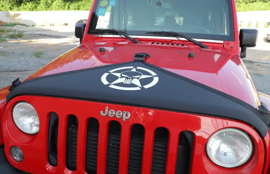 CarCarHome V Капот Крышка двигателя передний конец Т Бар треугольник для Jeep Wrangler jk 2007-17