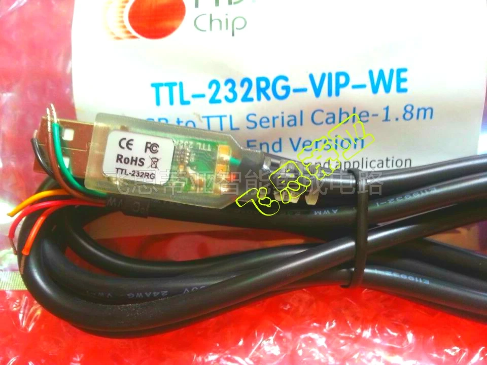 For TTL-232RG-VIP-WE FTDi data line USB Embedded Serial Specifd Logic |