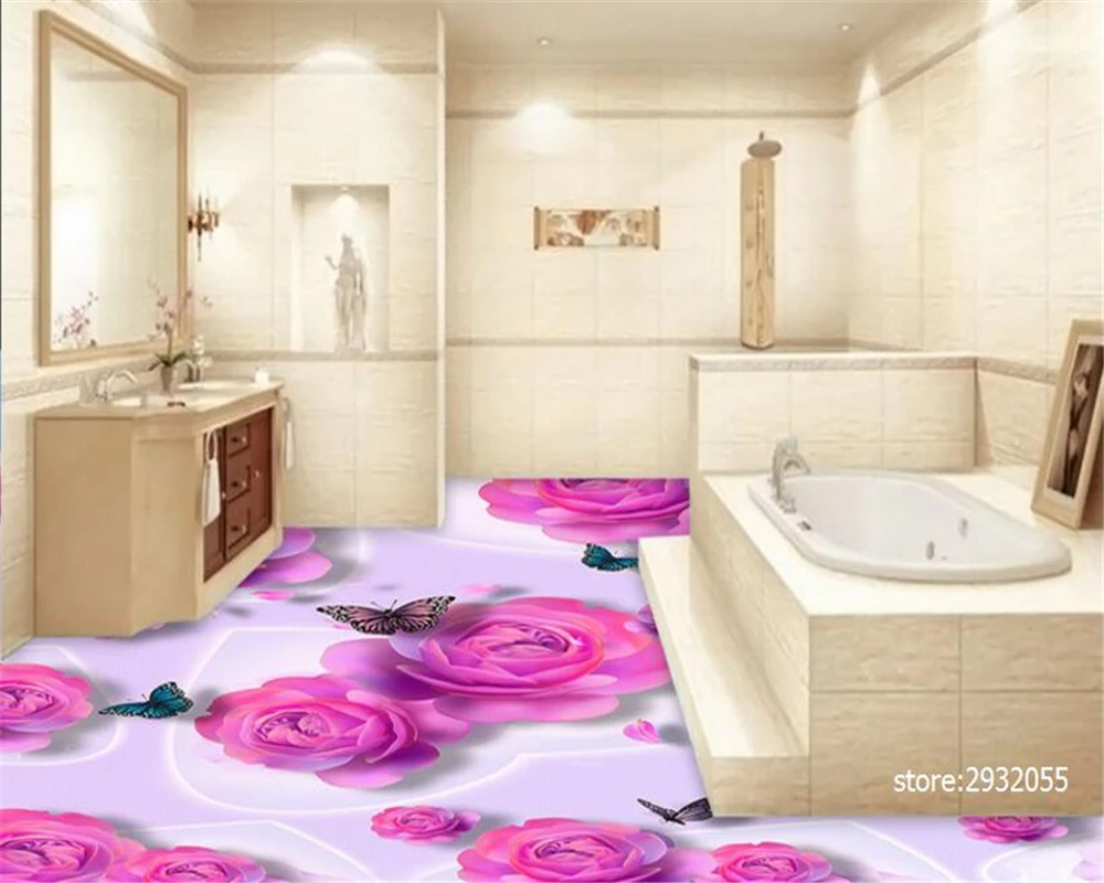 beibehang 3d flooring papel de parede stereo floor professional design Pink Rose Butterfly aesthetic fashion 3d wallpaper tapety
beibehang 3d flooring papel de parede stereo floor professional design Pink Rose Butterfly aesthetic fashion 3d wallpaper tapety