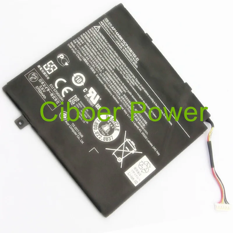 Оригинальный 3 8 в 5910 мач AP14A8M аккумулятор для ноутбука Acer Aspire Switch 10 5 |battery for acer