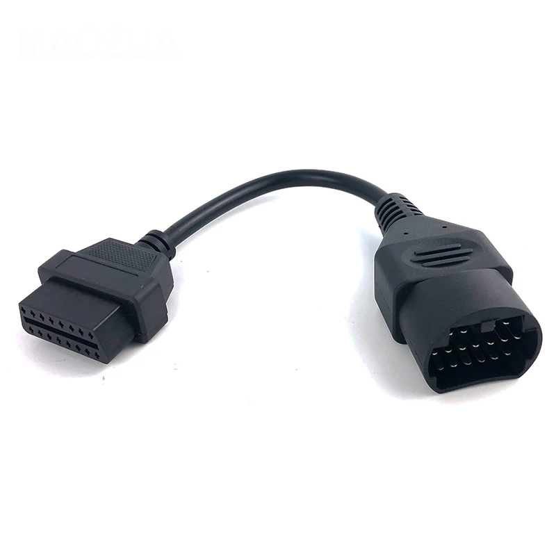 Кабель Maozua для Mazda 17 Pin на 16Pin OBD OBD2 соединительный кабель OBDII адаптер | Автомобили и