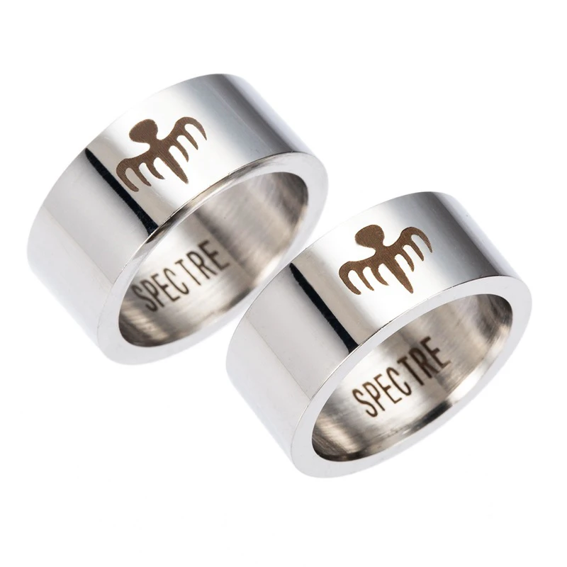 Join. Y кольцо Spectre James Bond Movie Octopus Band 007 Insignia нержавеющая сталь Spccter Ghost Косплей подарки