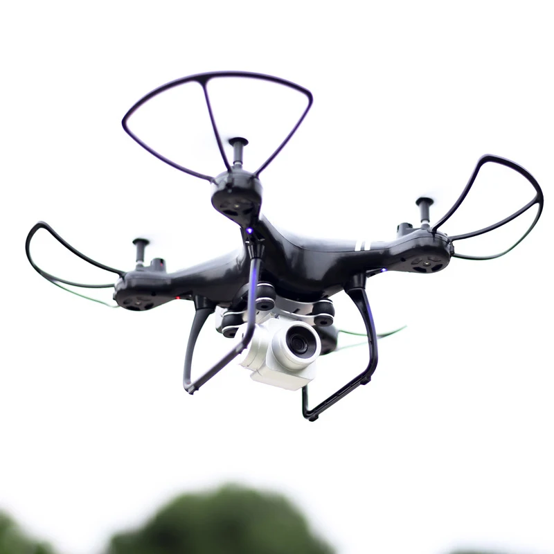Радиоуправляемый Дрон с камерой HD 1080P Wi Fi FPV 360 рулонов режим VR Регулируемый