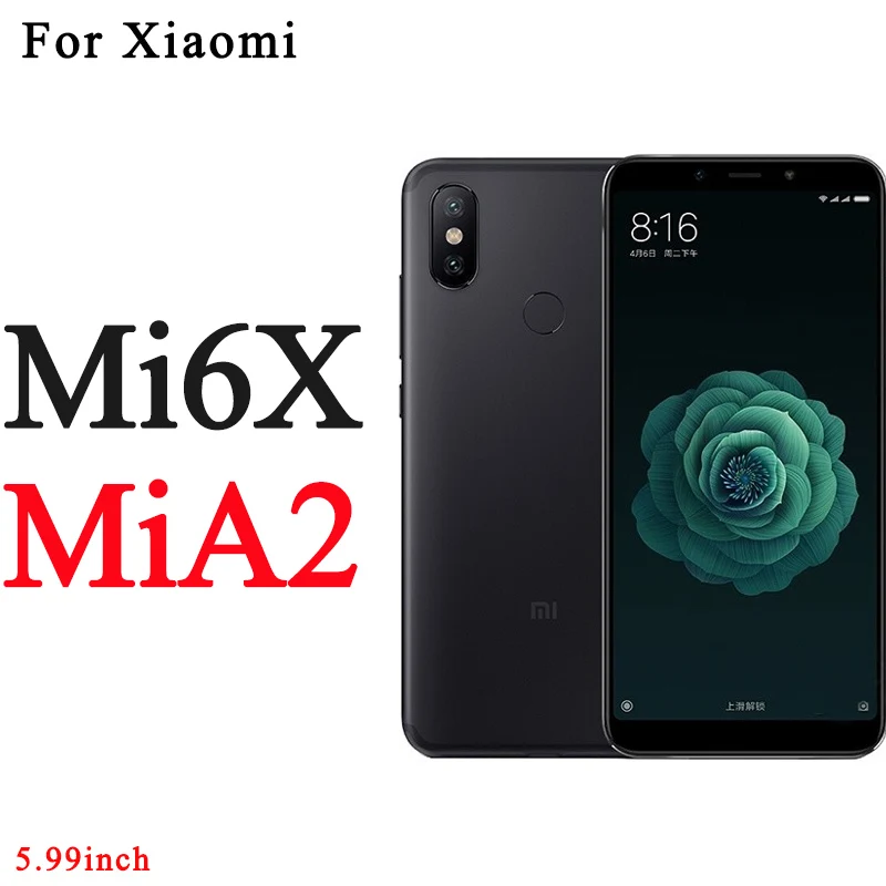 Чехол-Кошелек AXD для Xiao mi A1 mi A2 Lite, Роскошный Ретро Кожаный флип-чехол с подставкой для mi 6 6X mi 5 5X mi 5C 5S Plus, чехол для телефона Capa - Цвет: For Mi6X-Mi A2