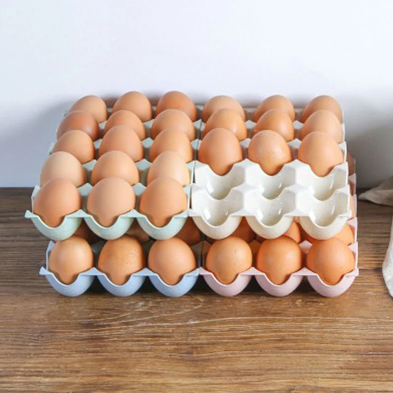 Кухонные контейнеры ящик для хранения яиц органайзер холодильника 15 контейнер