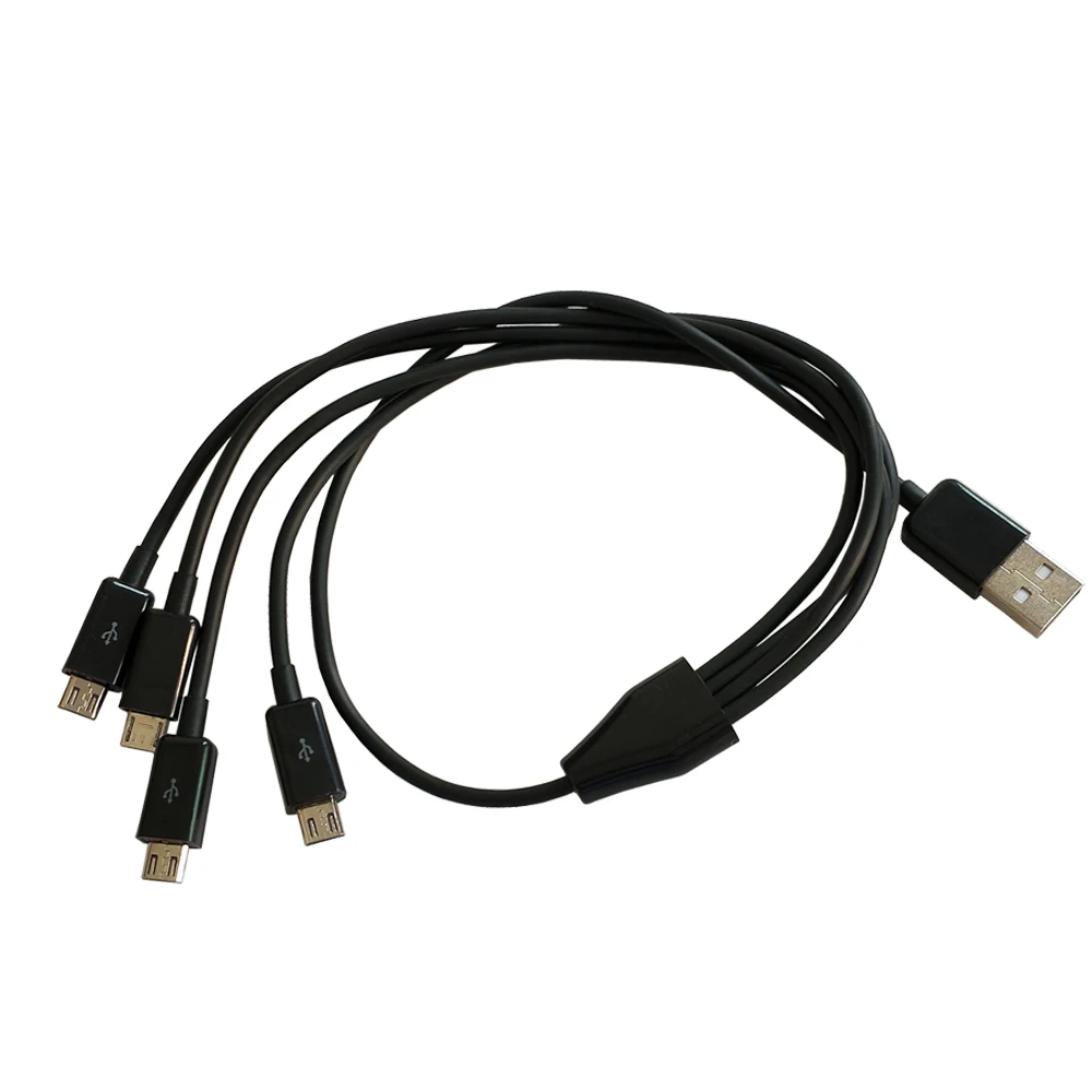 50 см 4 в 1 кабель зарядного устройства микро-usb питания 4 Android телефонов устройств сразу