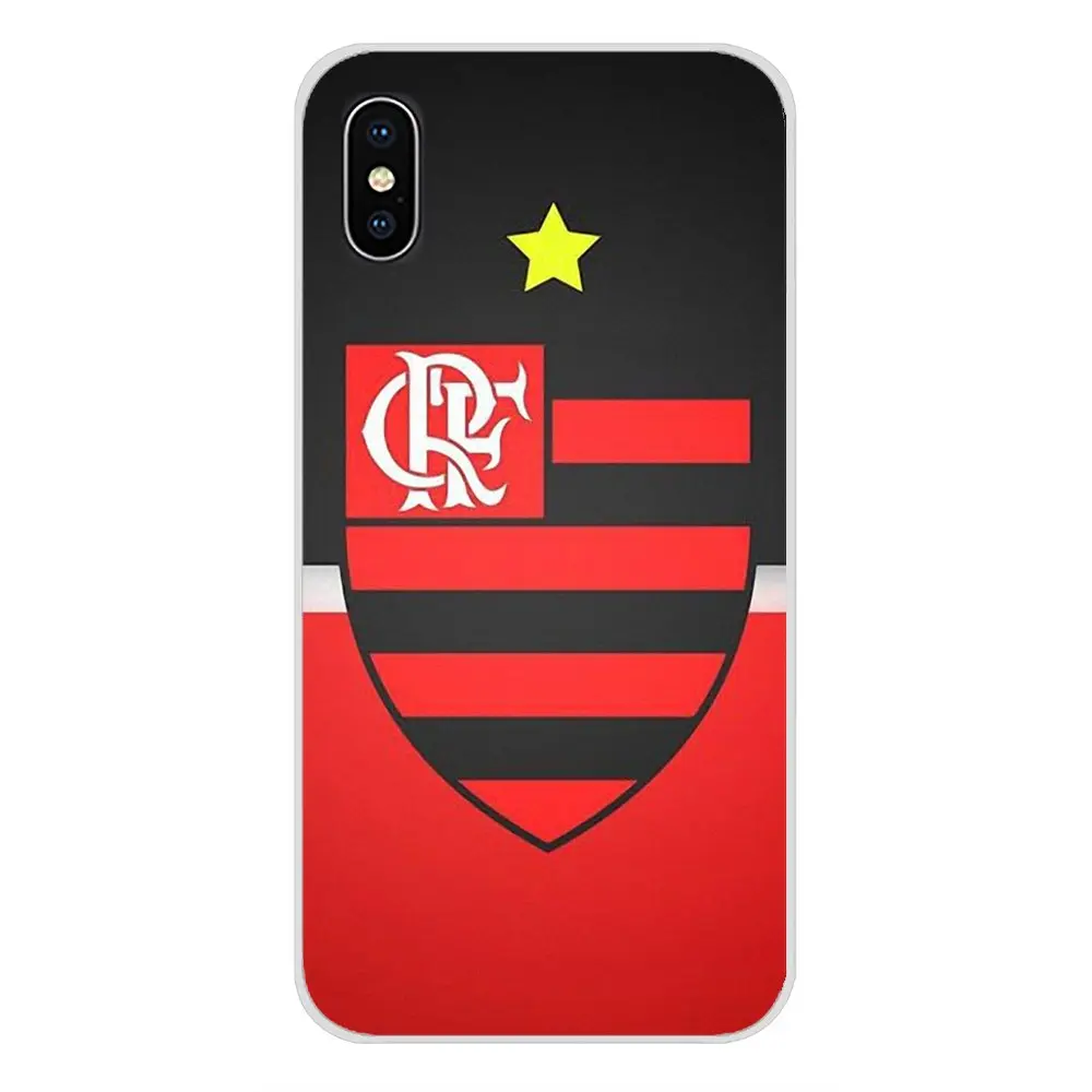 Прозрачный чехол из ТПУ для Xiaomi Redmi 4A S2 Note 3 3S 4 4X 5 Plus 6 7 6A Pro Pocophone F1 clube de regatas do flamengo с