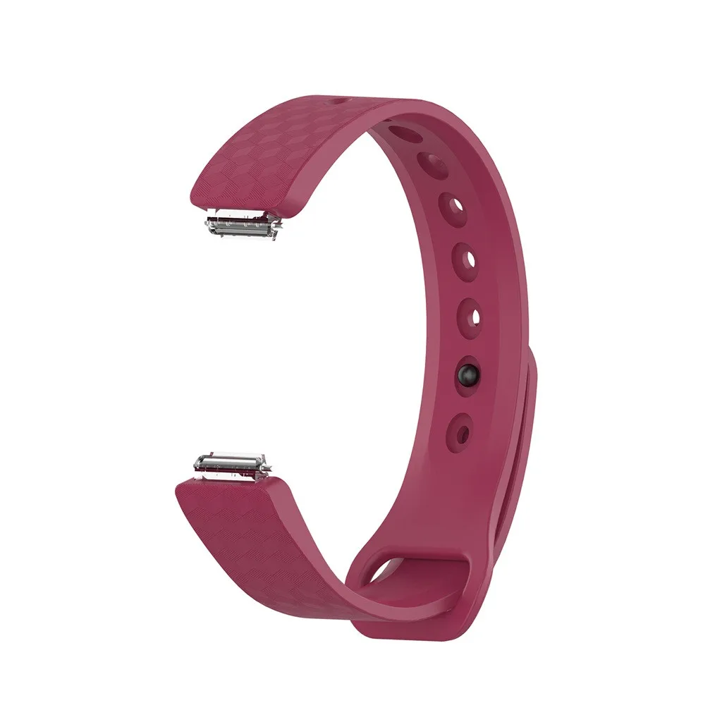 E Силиконовый браслет ремешок для часов Fitbit Inspire/Inspire HR силиконовый браслет ремешок для часов маленький 528 - Цвет: E