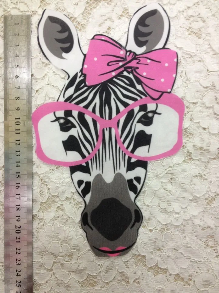 Нашивки с вышивкой лошади для одежды байкерские мотоциклетные Мультяшные