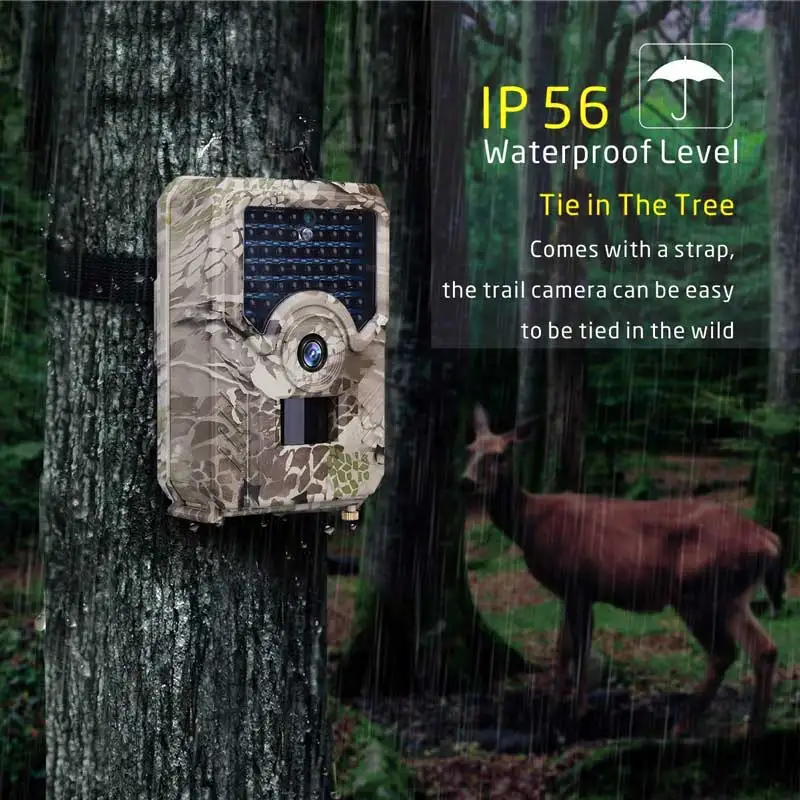Новейшая HD 1080P охотничья камера 12MP 49pcs 940nm Инфракрасные светодиоды ночного