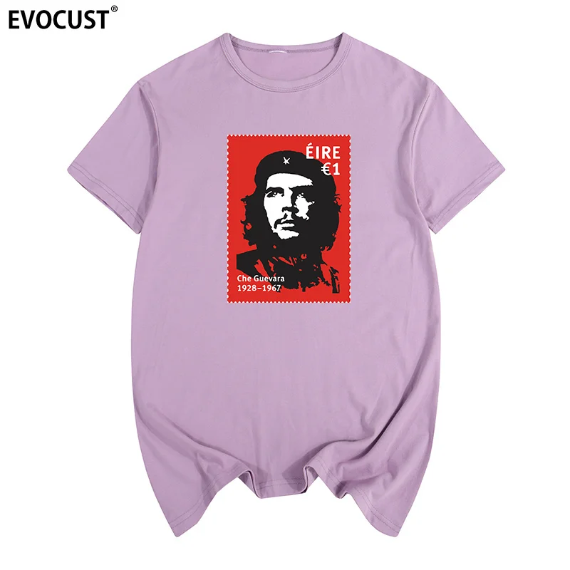 Летняя Хлопковая мужская футболка che Guevara с принтом в стиле ретро |