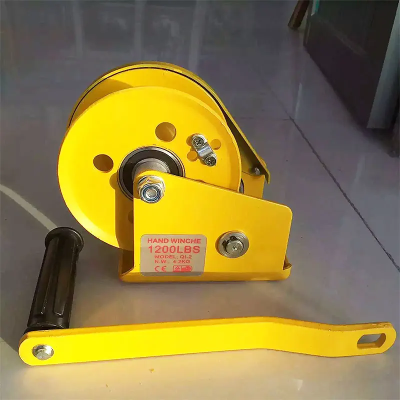 Ручной маленький подъемный подъемник двойное направление самоблокирующийся