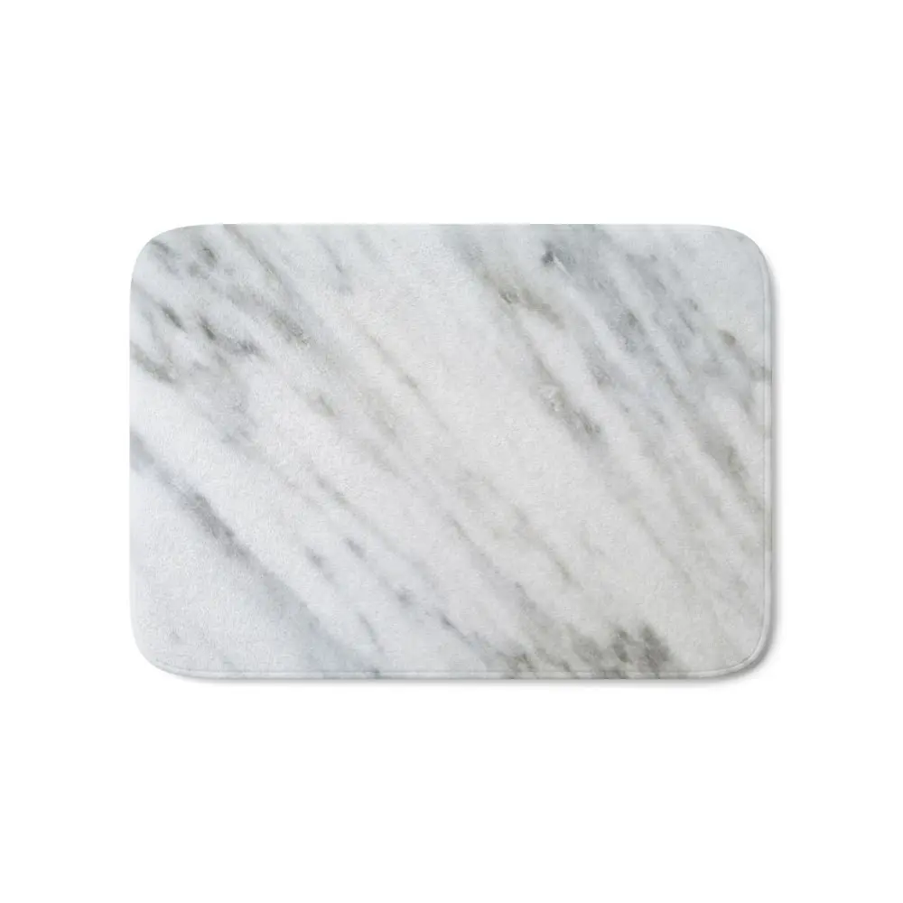 Каррара итальянский мраморный коврик для ванной | Дом и сад