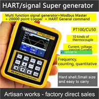 hart moden 4 20ma signal generator calibration current voltage pt100 thermocouple pressure transmitter logger frequency mr9270s
