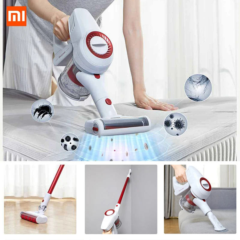 100000 об/мин Xiaomi пылесос JIMMY JV51 ручной беспроводной пылесос с сильным всасыванием пылесборник с низким уровнем шума пылесборник