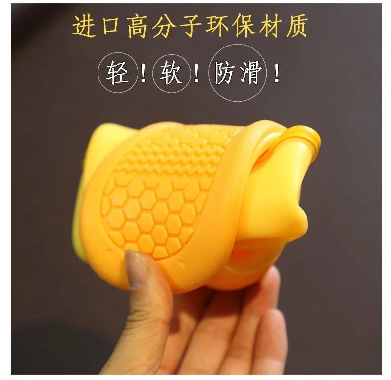 Детские непромокаемые сапоги для мальчиков и девочек легкие Нескользящие