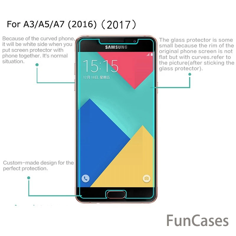 Закаленное Стекло для Samsung Galaxy A8 J2 2018 A530 A3 A5 A7 2017 J1 J3 J5 J7 2016 S3 S5 S4 S6 Экран защитная