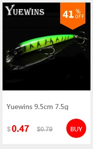 Yuewins, приманка для ловли щуки, 6 см, 4,2 г, приманка в виде гольяна, кренкбейт Isca, художественная жесткая приманка, воблеры для ловли окуня, поддельная рыба, карп, QA232