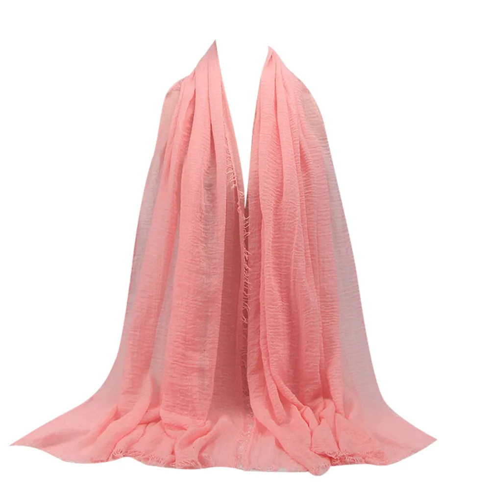 2019 # FASHION Premium Viscose Maxi Crinkle Cloud Hijab Scarf Shawl Soft Islam Muslim Y91830 | Аксессуары для одежды