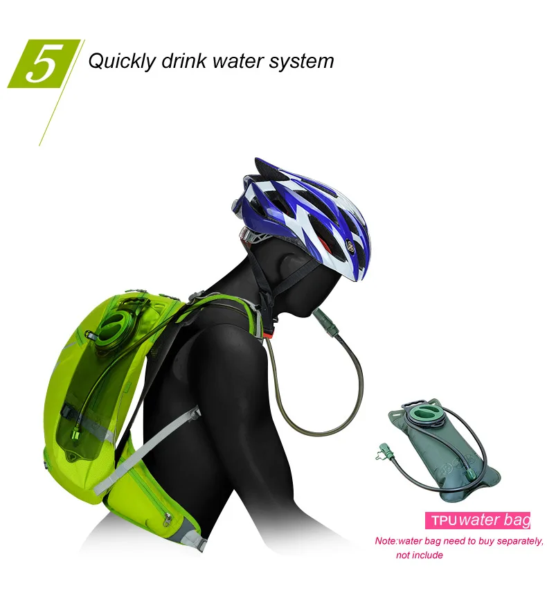 Рюкзак для горного велосипеда ANMEILU 20L MTB Водонепроницаемая спортивная сумка
