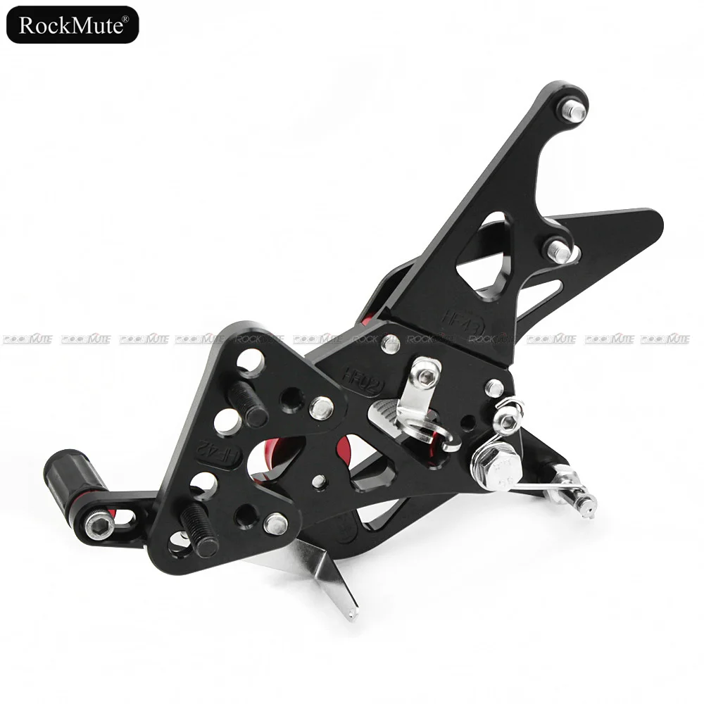Для SUZUKI GSX R1000 2005 2006 аксессуары для мотоциклов CNC регулируемый Rider задний Набор Rearset