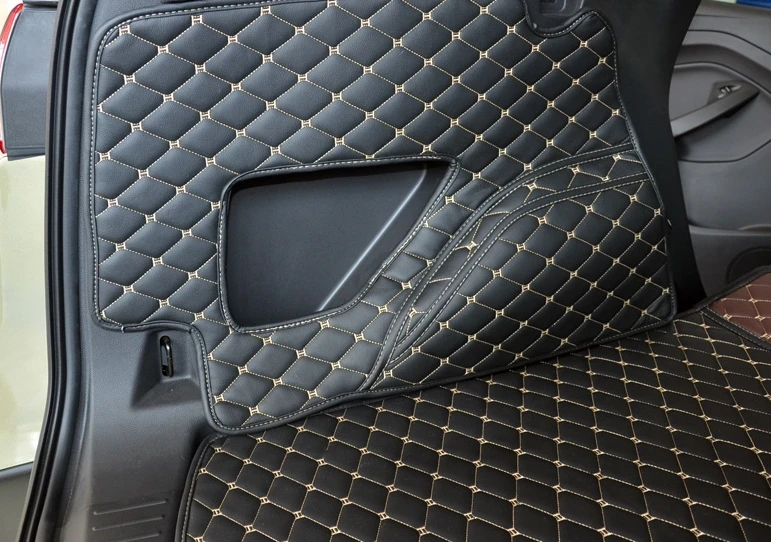 High quality Special car trunk mats for Ford Escape 2018-2013 waterproof cargo liner boot carpets 2015 styling |