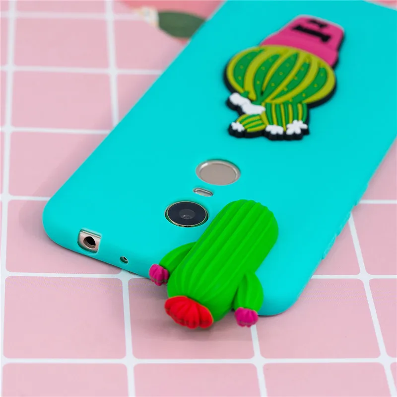 3D единорога панда кактус мягкий TPU чехол для Xiaomi mi A1 A2 Lite A3 mi 9t Red mi 7 6A 4X S2 Примечание 8 7 6 5 5A Prime 4 4X K20 Pro Чехол