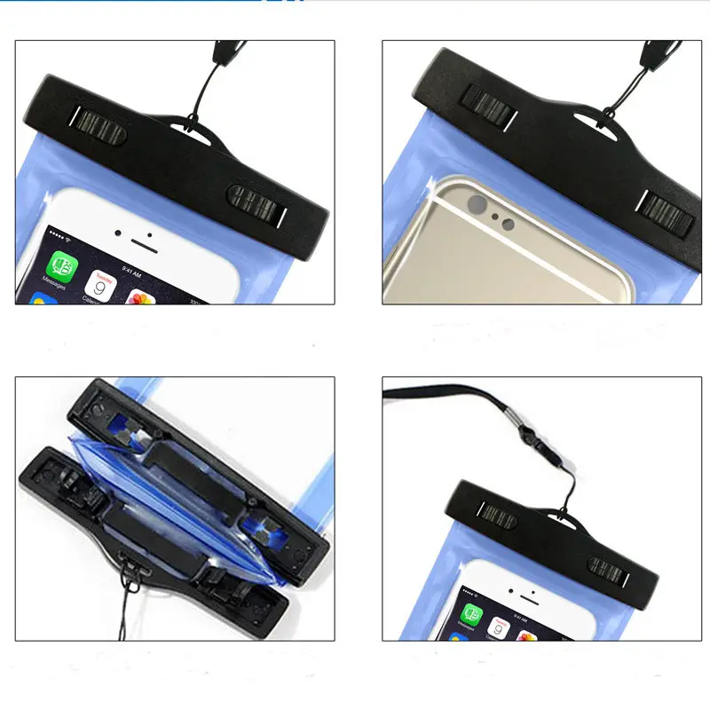 ПВХ водонепроницаемая сумка для дайвинга мобильных телефонов подводный чехол HTC