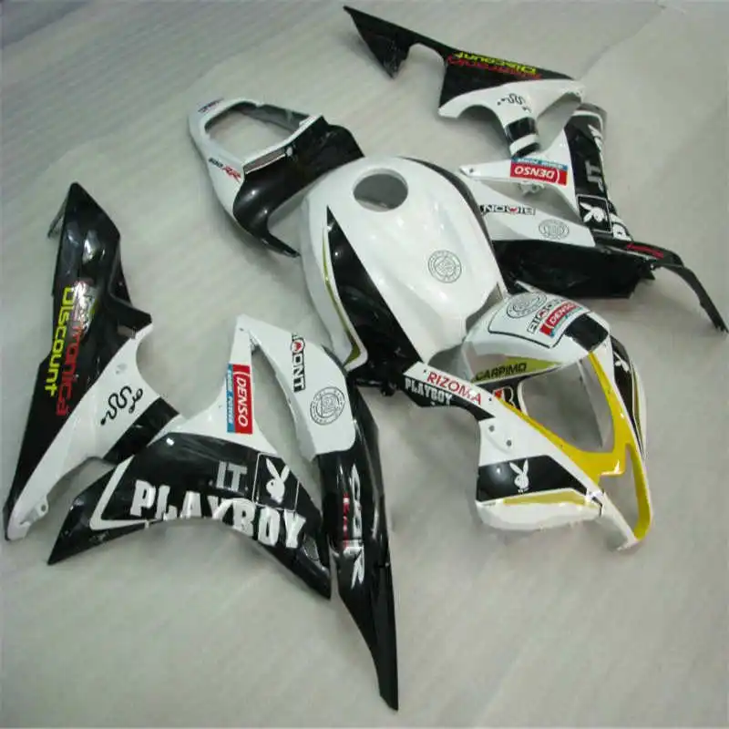 

Dor-ABS 100% white black Fairings set+gifts injection Fairing new Kit for CBR600RR F5 07 08 CBR600 RR CBR 600RR 2007 2008
