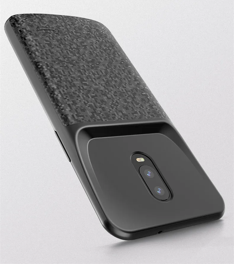 4700 мА/ч чехол для OnePlus 6 T, чехол для зарядного устройства, Внешнее зарядное устройство, внешний аккумулятор, зарядный чехол для телефона, чехол