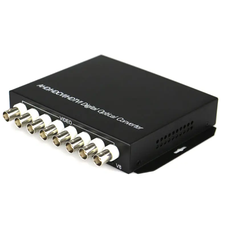 JYTTEK HD 960P 720P AHD CVI TVI 8CH волоконно-оптический преобразователь видео TX и Rx для CCTV |