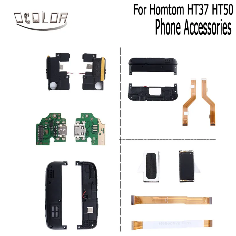 Ocolor для HOMTOM HT37 HT50 USB плата USB вилка плата для зарядки динамик Громкая материнская плата динамика гибкий кабель для HOMTOM HT37 HT50