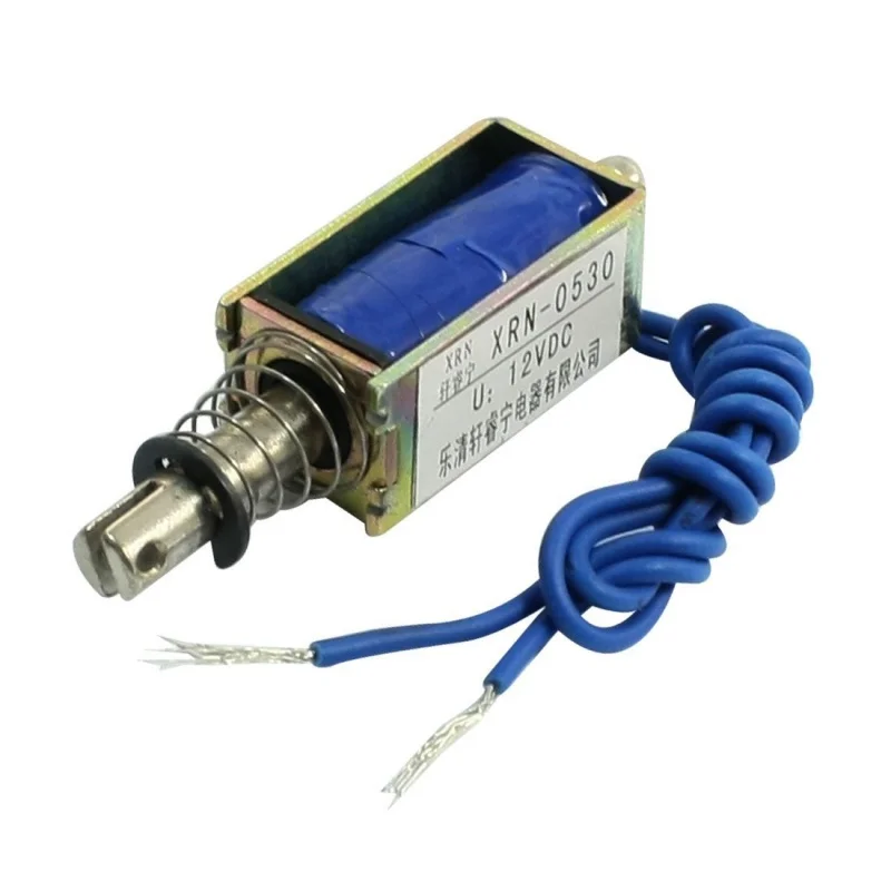Solenoid electric solenoid type push / pull 10 mm DC 12 V 2.1 kg force | Обустройство дома