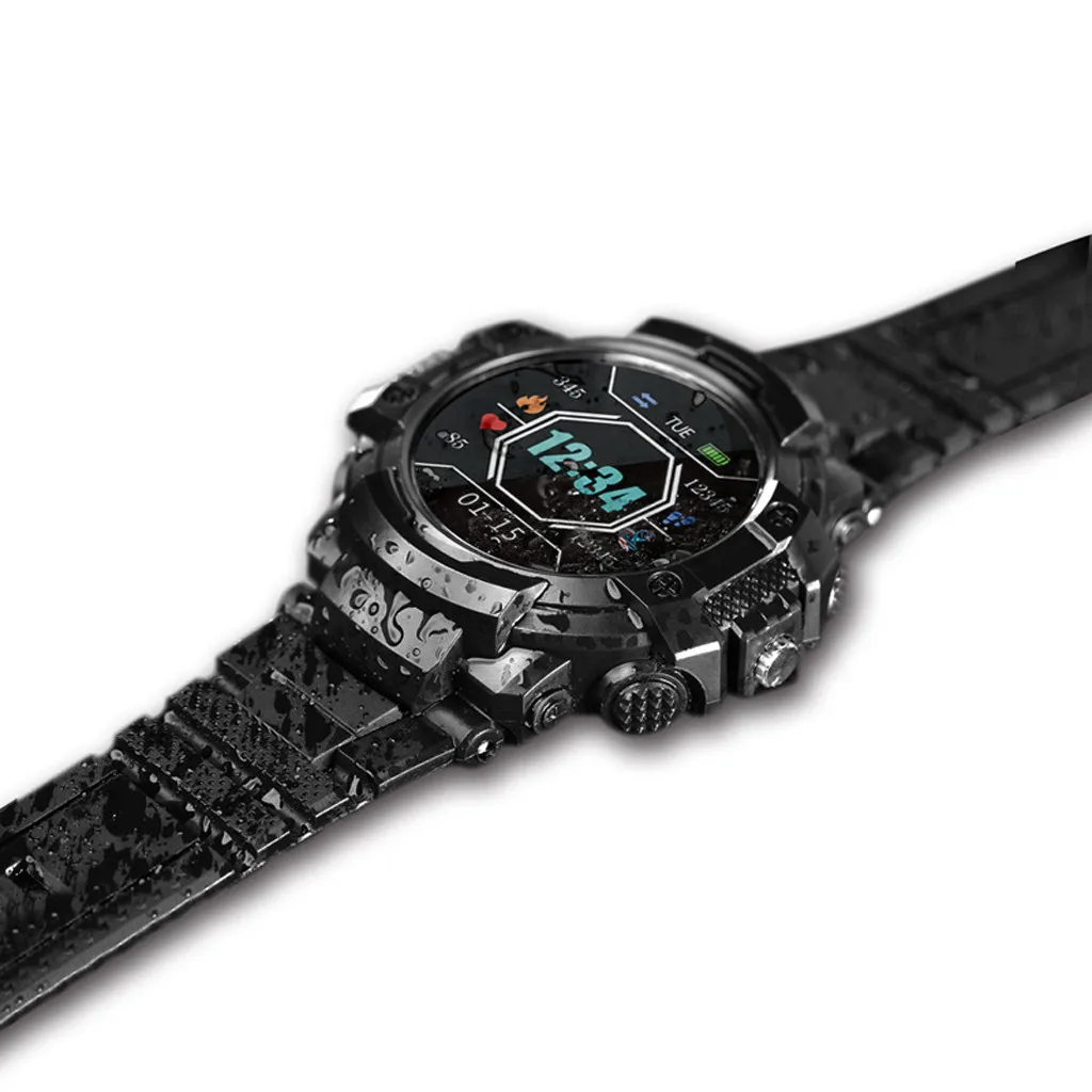 Ouhaobin Смарт Браслет для измерения кровяного давления монитор сердечного ритма