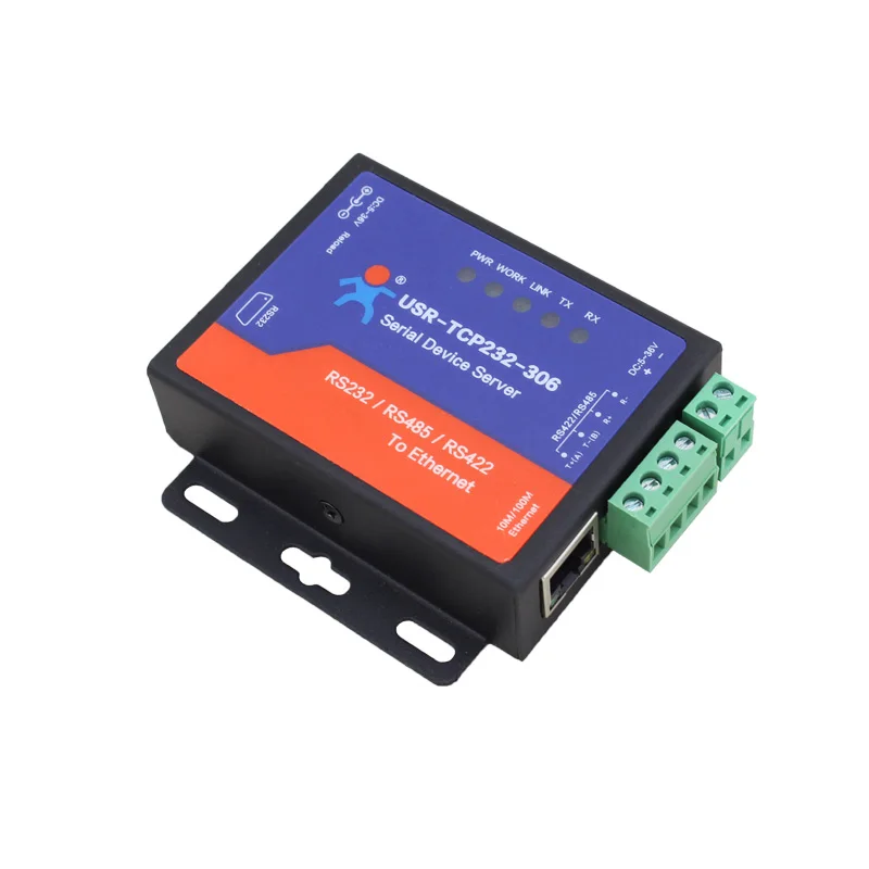 USR TCP232 306 последовательный TCP IP конвертер Поддержка DNS DHCP Встроенная веб страница