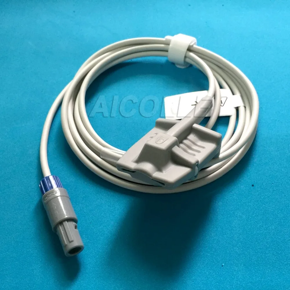 Совместимый с Mindray mec1000 MEC2000 PM7000 PM8000 PM9000 spo2 датчик многоразового использования
