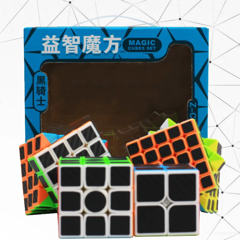 

Скоростной куб-пазл Zhenwei, 2x2 3x3 4x4 5x5, карбоновая коллекция, 3*3*3, кубик-пазл, Подарочная идея, кубик-пазл