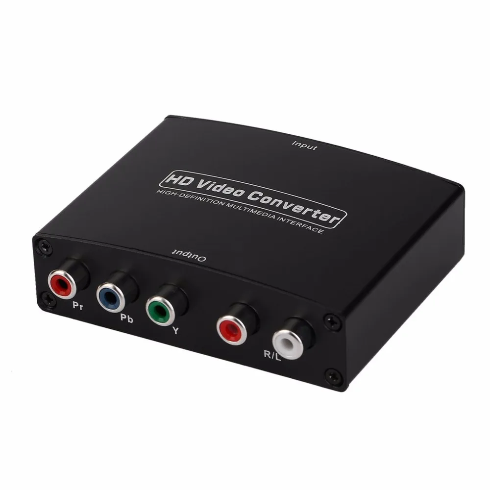 HDMI в RGB компоненты (YPbPr) видео + R/L аудио адаптер конвертер HD ТВ 2 канала LPCM 1 65