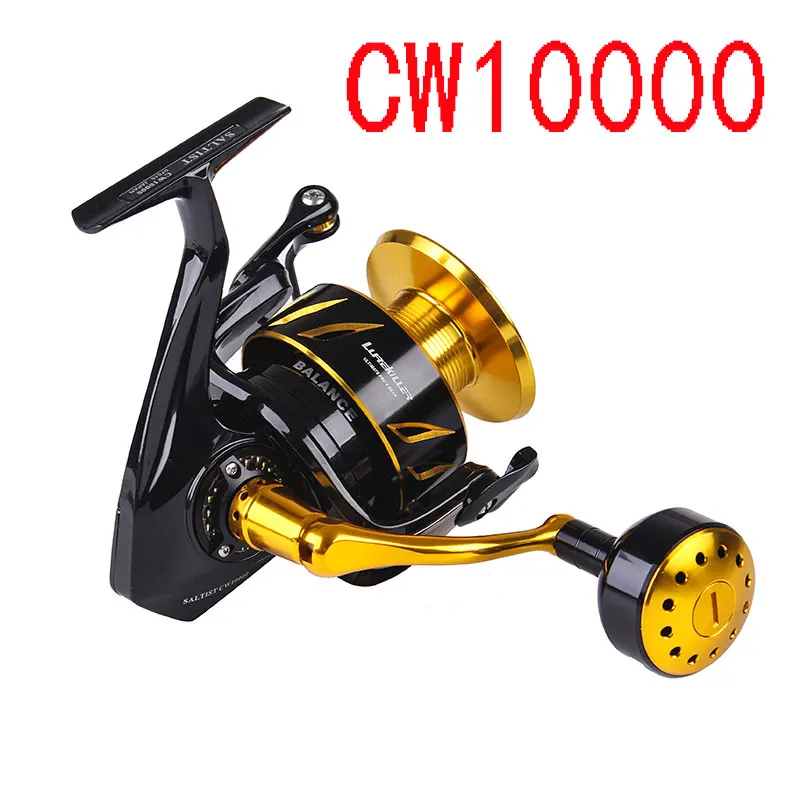 Новое японское производство Lurekiller Saltist CW3000-10000 спиннинговая отжимная Катушка спиннинговая катушка 10BB сплав катушка 35kgs drag power - Цвет: CW10000  REEL