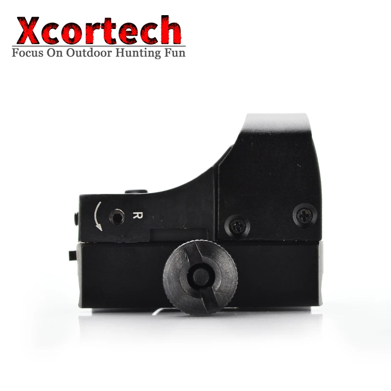 Тактический охотничий прицел 1 шт. мини с красной точкой голографический микро