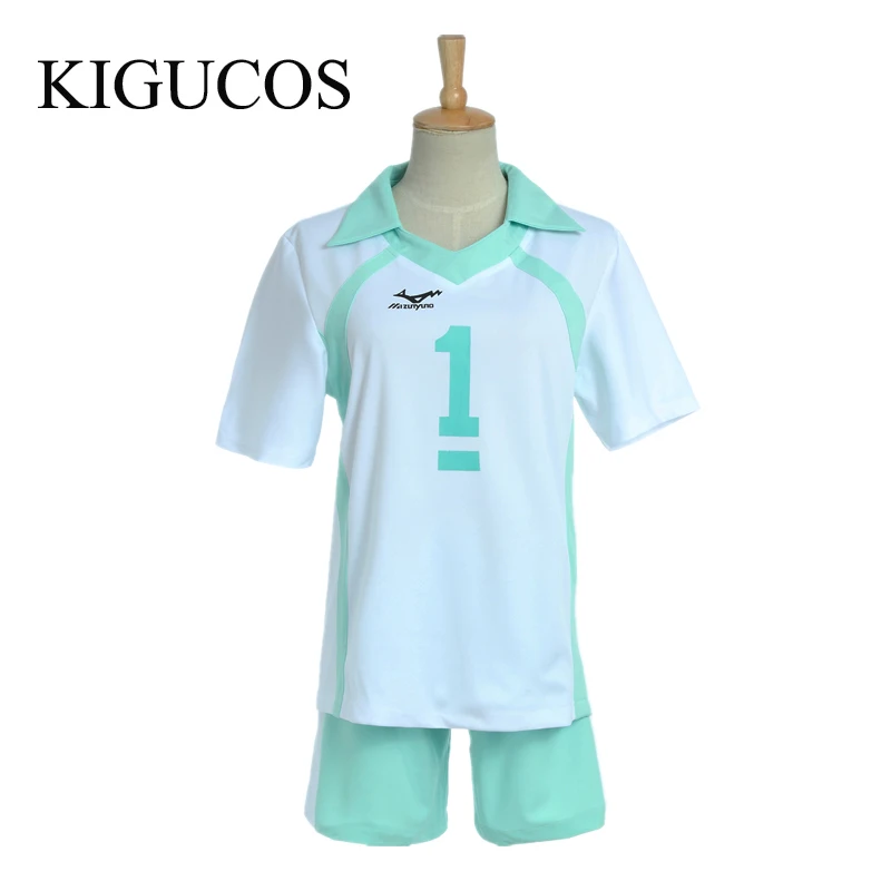 

KIGUCOS Karasuno High School Uniform Top and Pants Sets Haikyuu!! Oikawa Tooru Cosplay Costumes