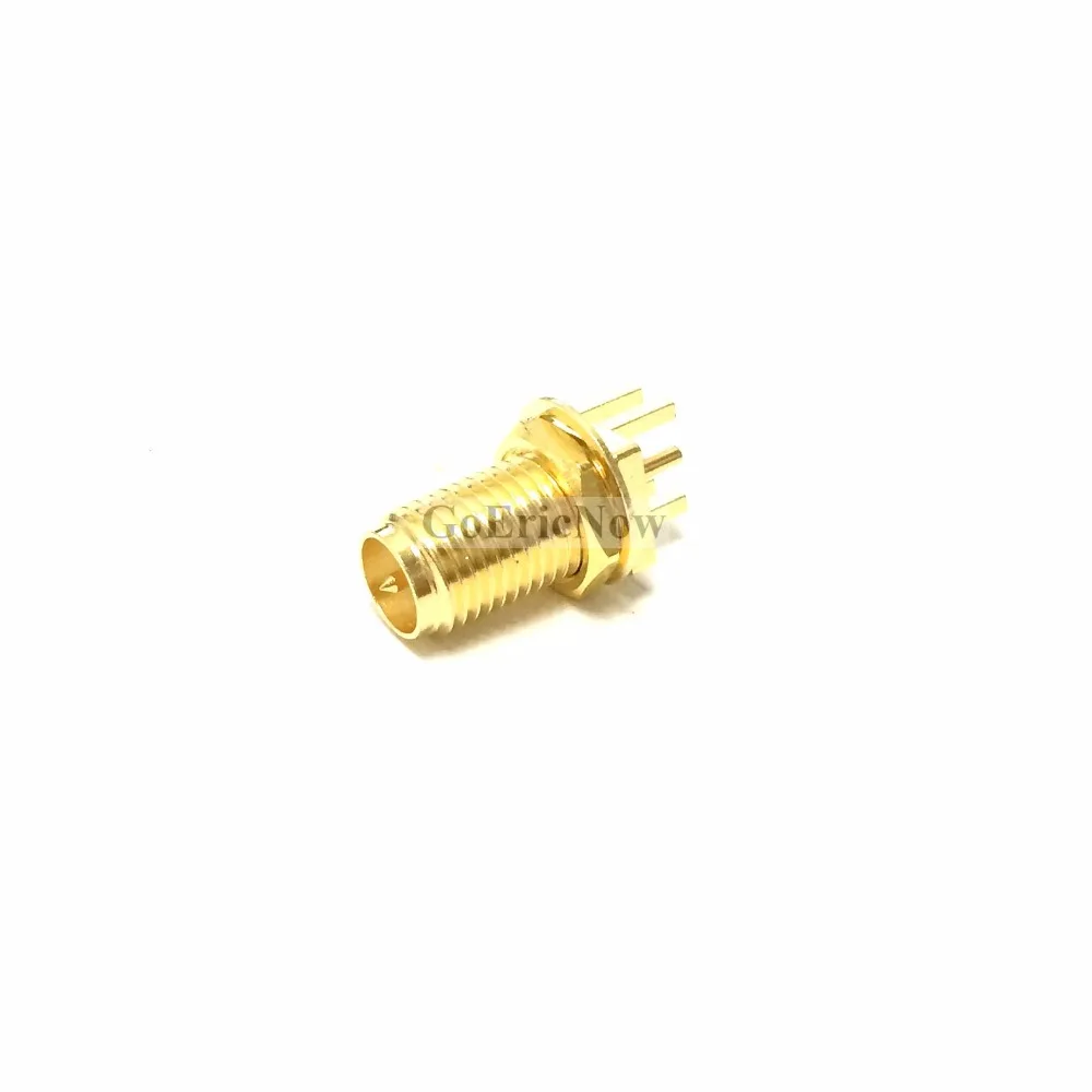 5 шт. RF коаксиальный 11 мм Винт RP SMA женский край Джек солдатом PCB зажим разъем|plug