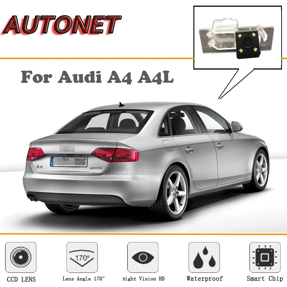 Осенняя камера заднего вида для Audi A4 A4L 8E 8H B8 B9 4D Седан 5D wagon 2013 ~ 2019/CCD/камера