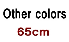 65cm other colors Изготовленные на заказ от 30 см до 80 см длинные перчатки из овечьей кожи без пальцев разные цвета - Цвет: 65cm other colors